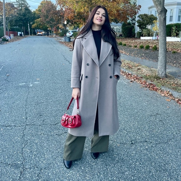 stradivarius Jackets & Blazers - Stradivarius OVERSIZE SOFT-TOUCH COAT